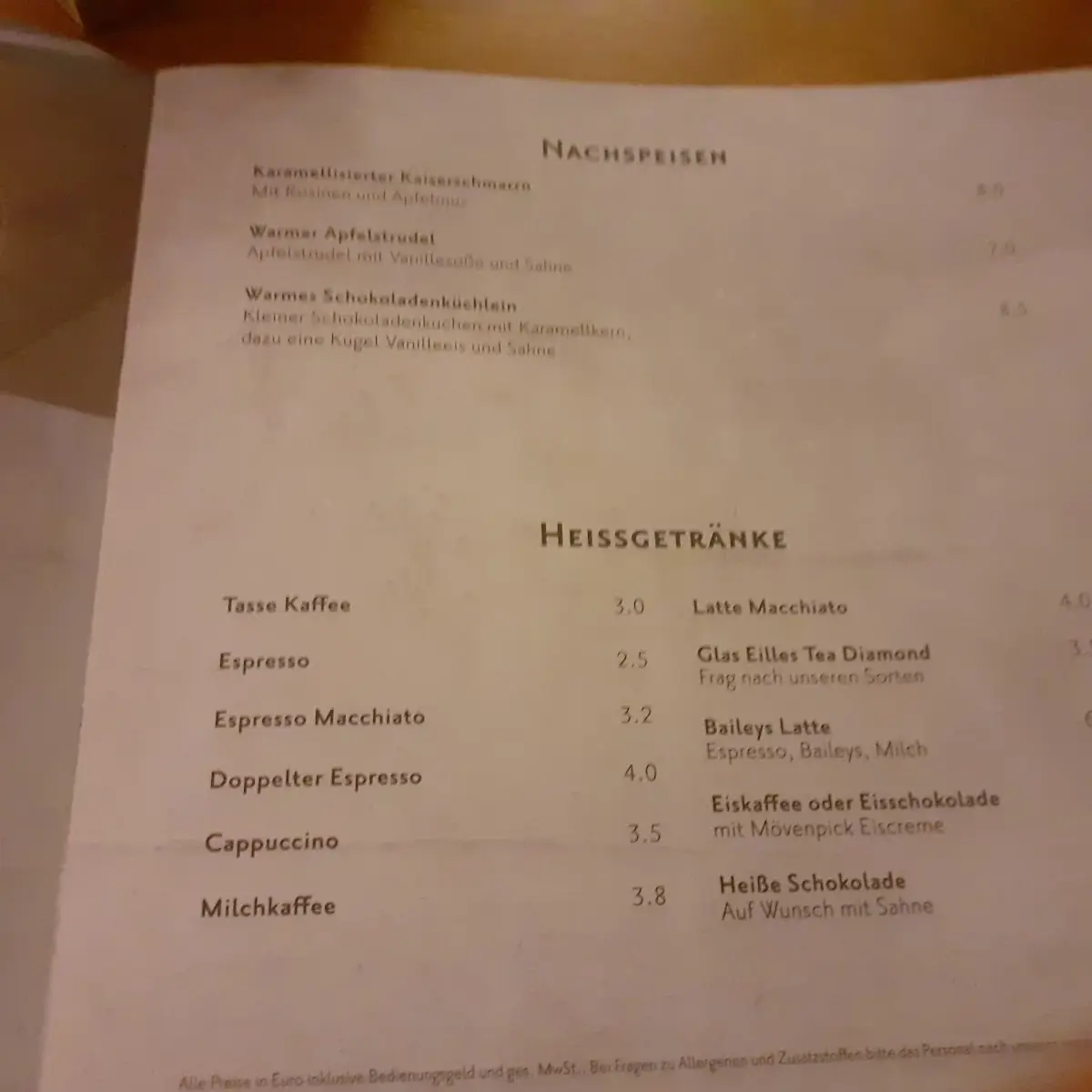 Speisekarte photo 7