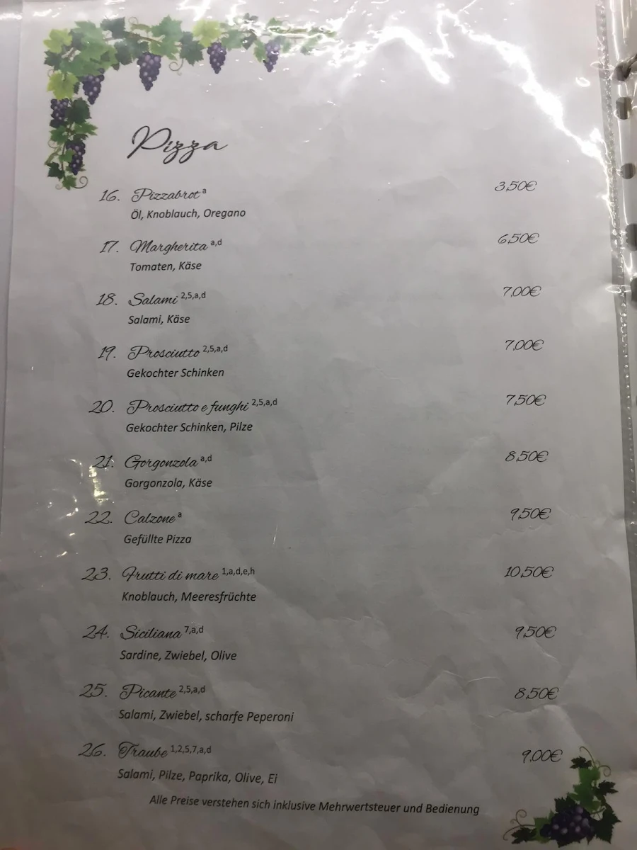 Speisekarte photo 2