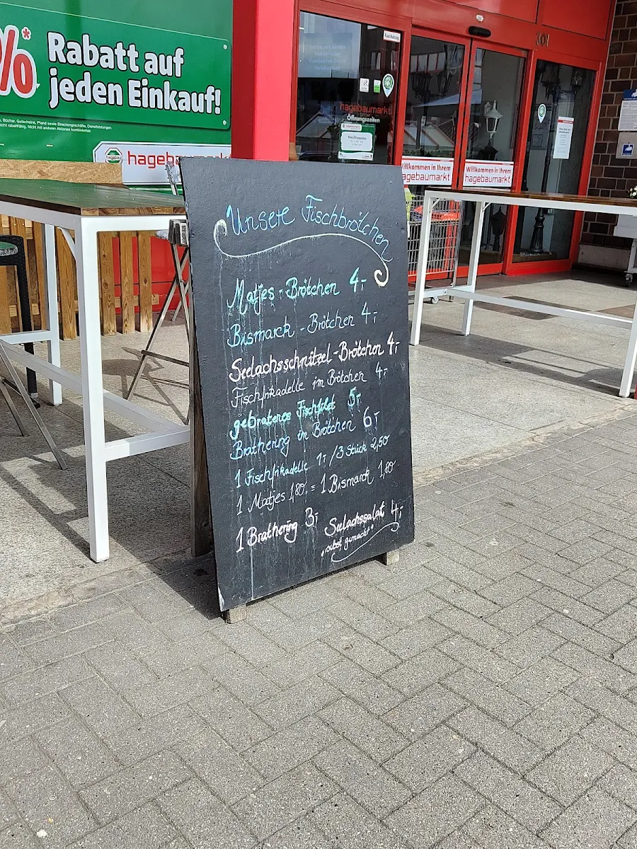 Speisekarte, Imbiss bei OBI