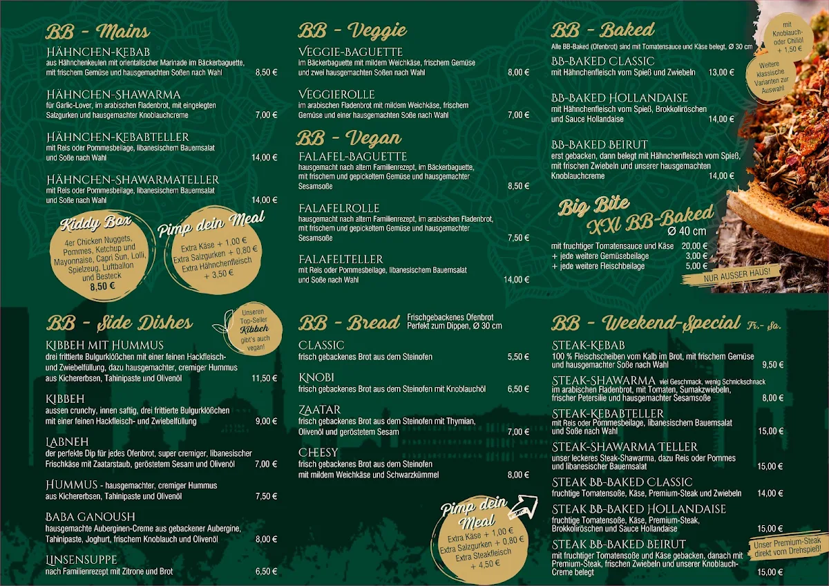 Speisekarte photo 1