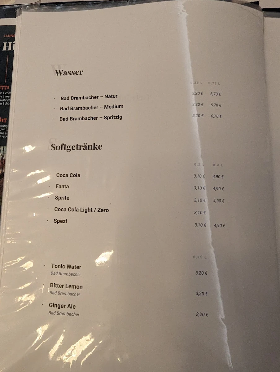 Speisekarte photo 5