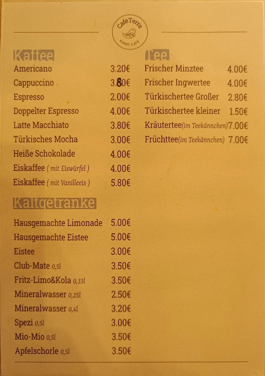 Speisekarte photo 2