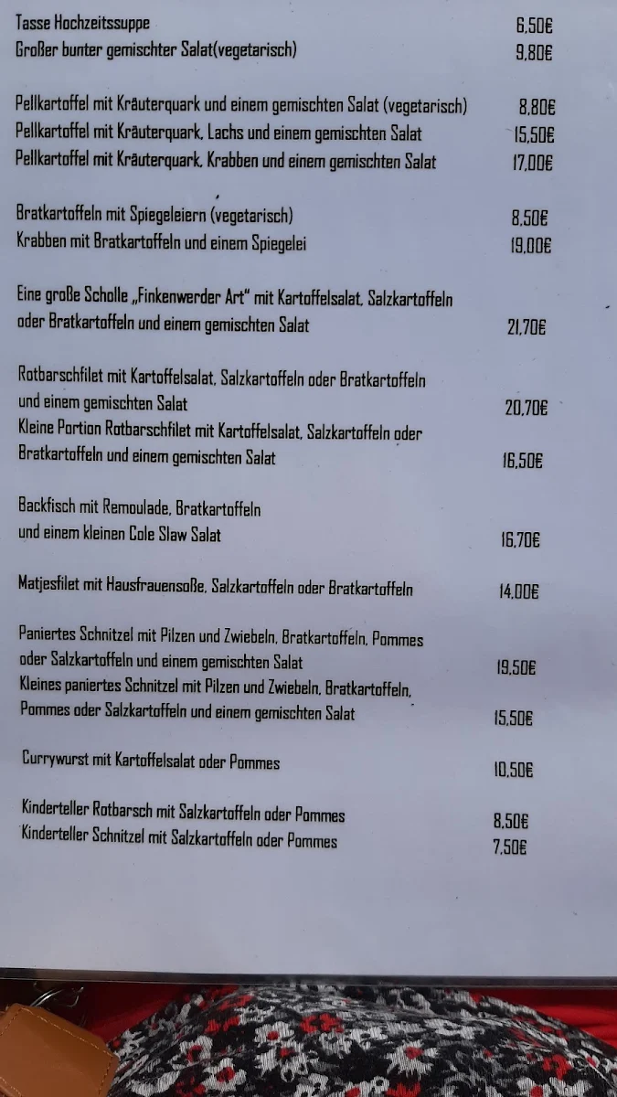 Speisekarte photo 1