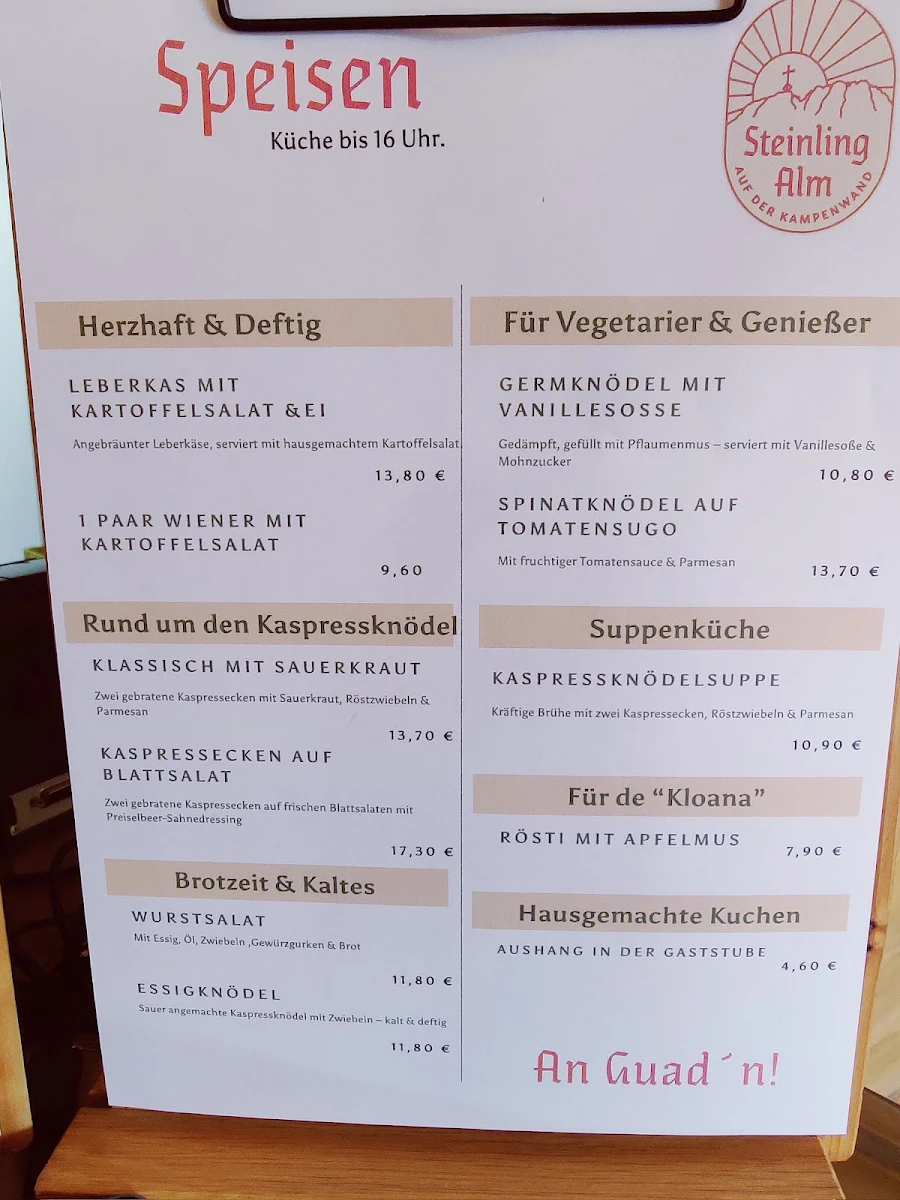 Speisekarte photo 1