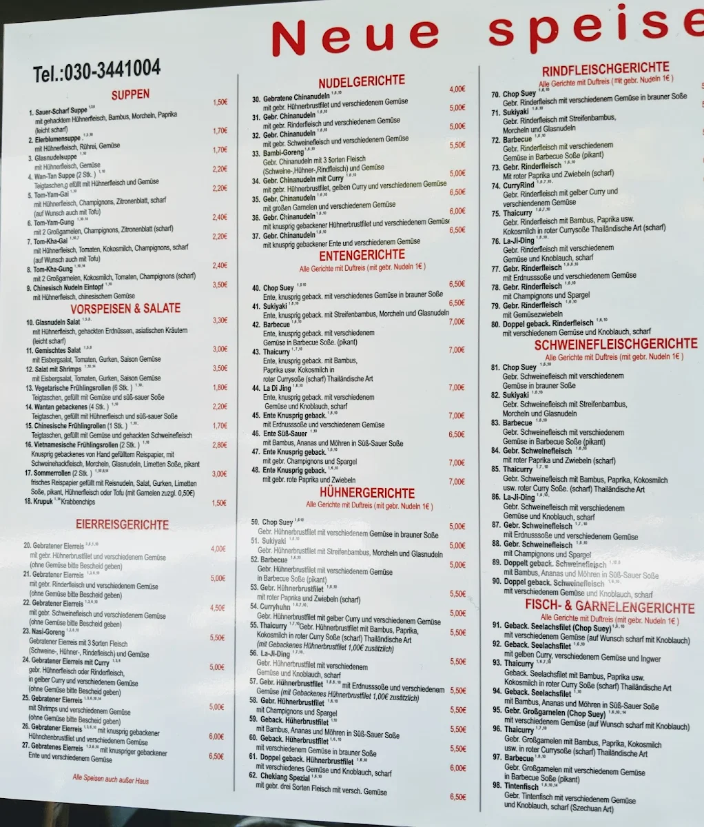 Speisekarte photo 8