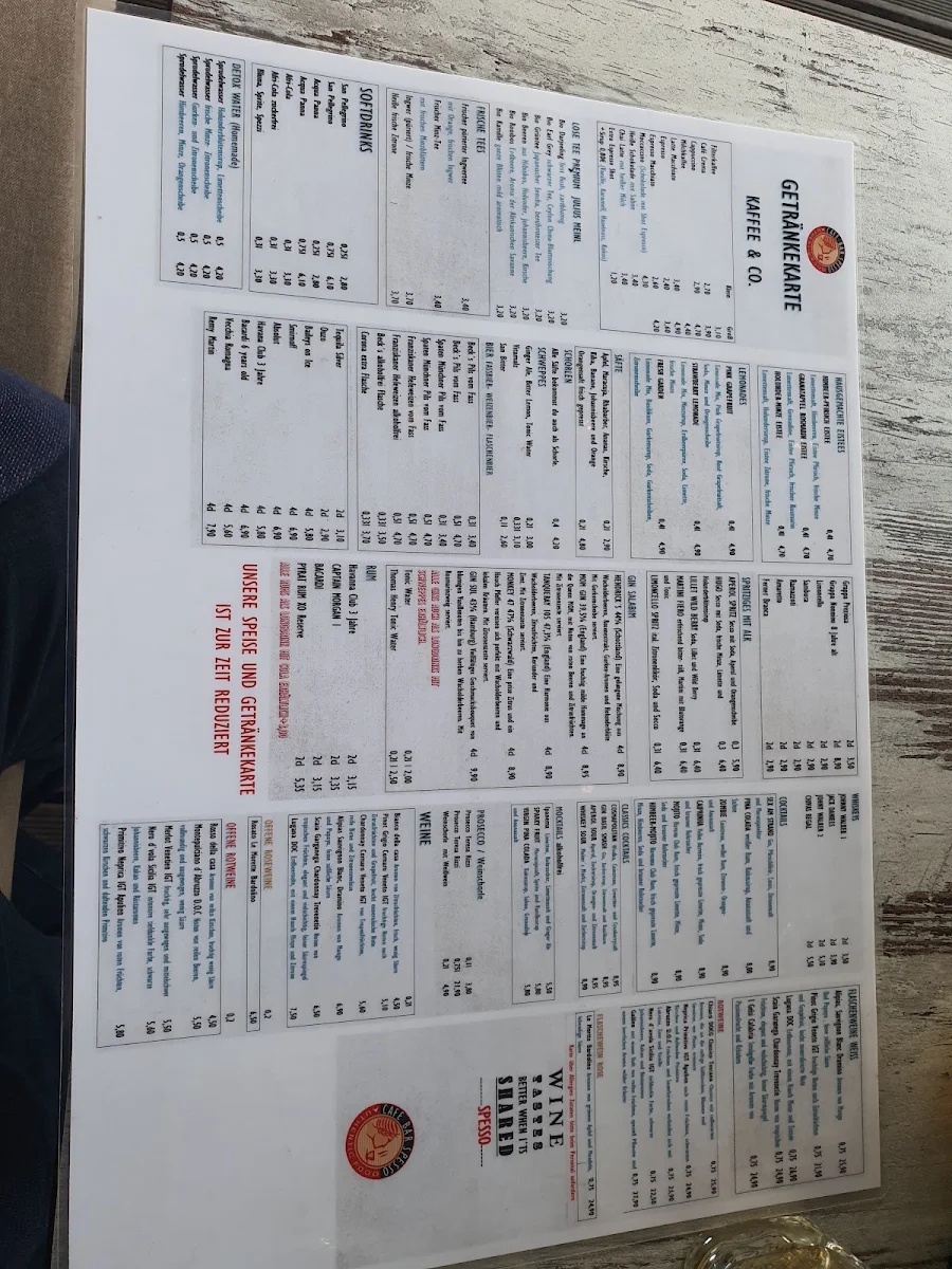 Speisekarte photo 1