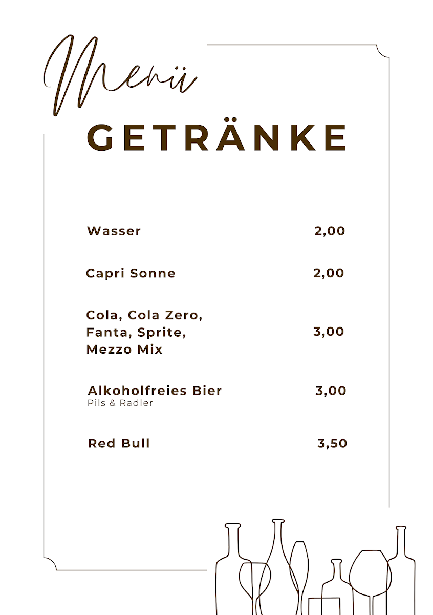 Speisekarte, Linie 54