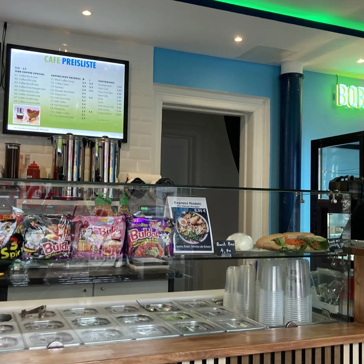 Atmosphäre, Boba Café & Bubble Tea