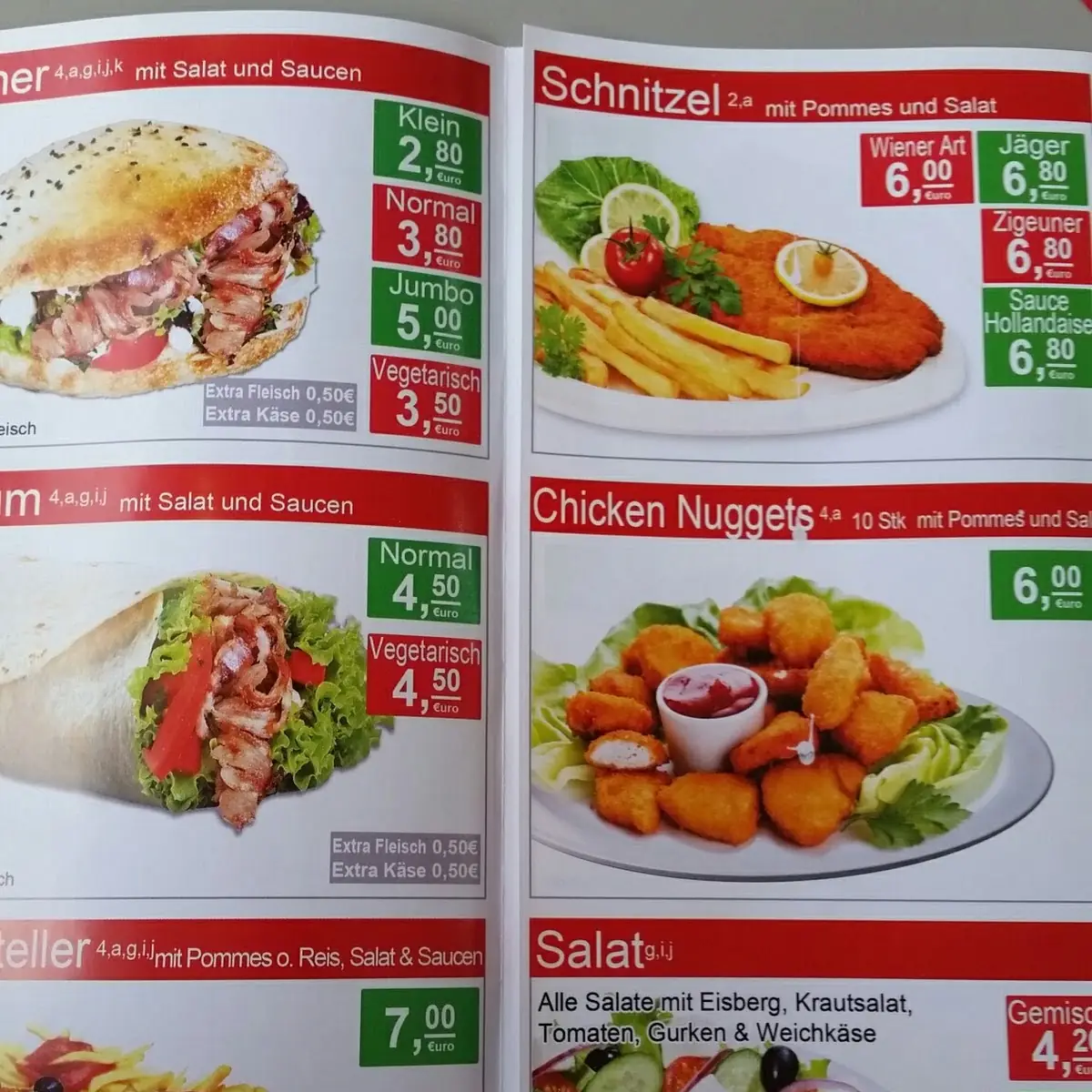 Speisekarte photo 3