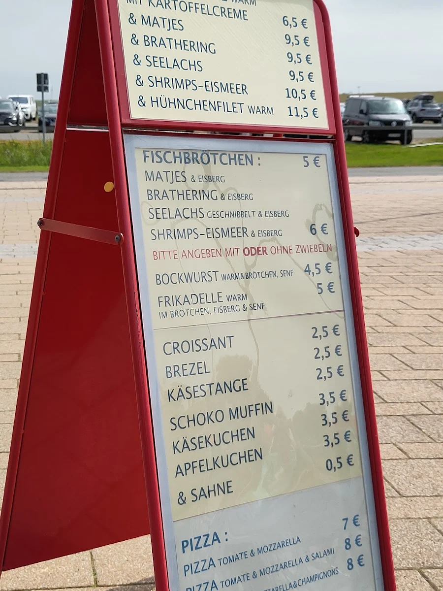 Speisekarte, snack bar