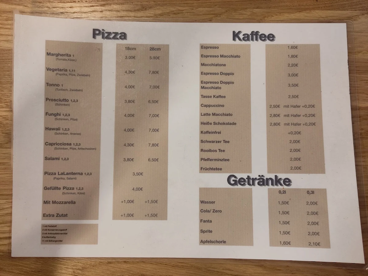 Speisekarte photo 3
