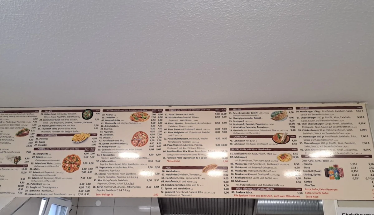 Speisekarte, Kim Kebap