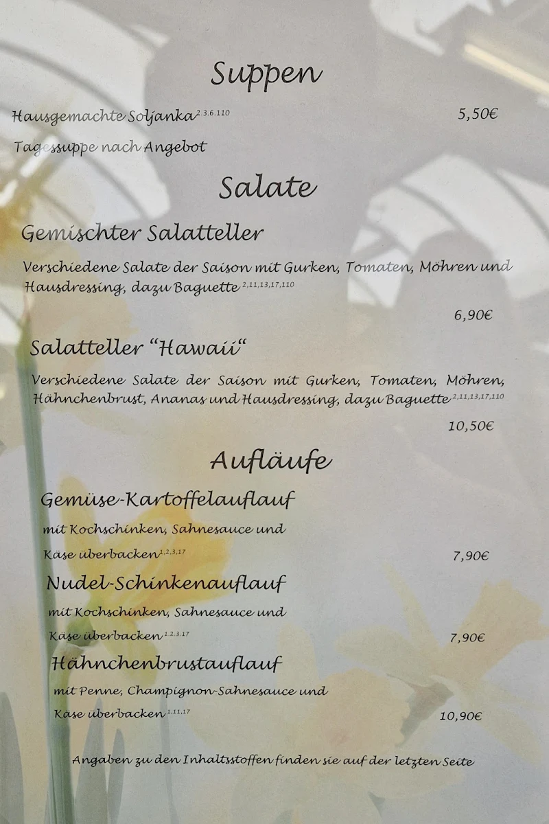 Speisekarte photo 1