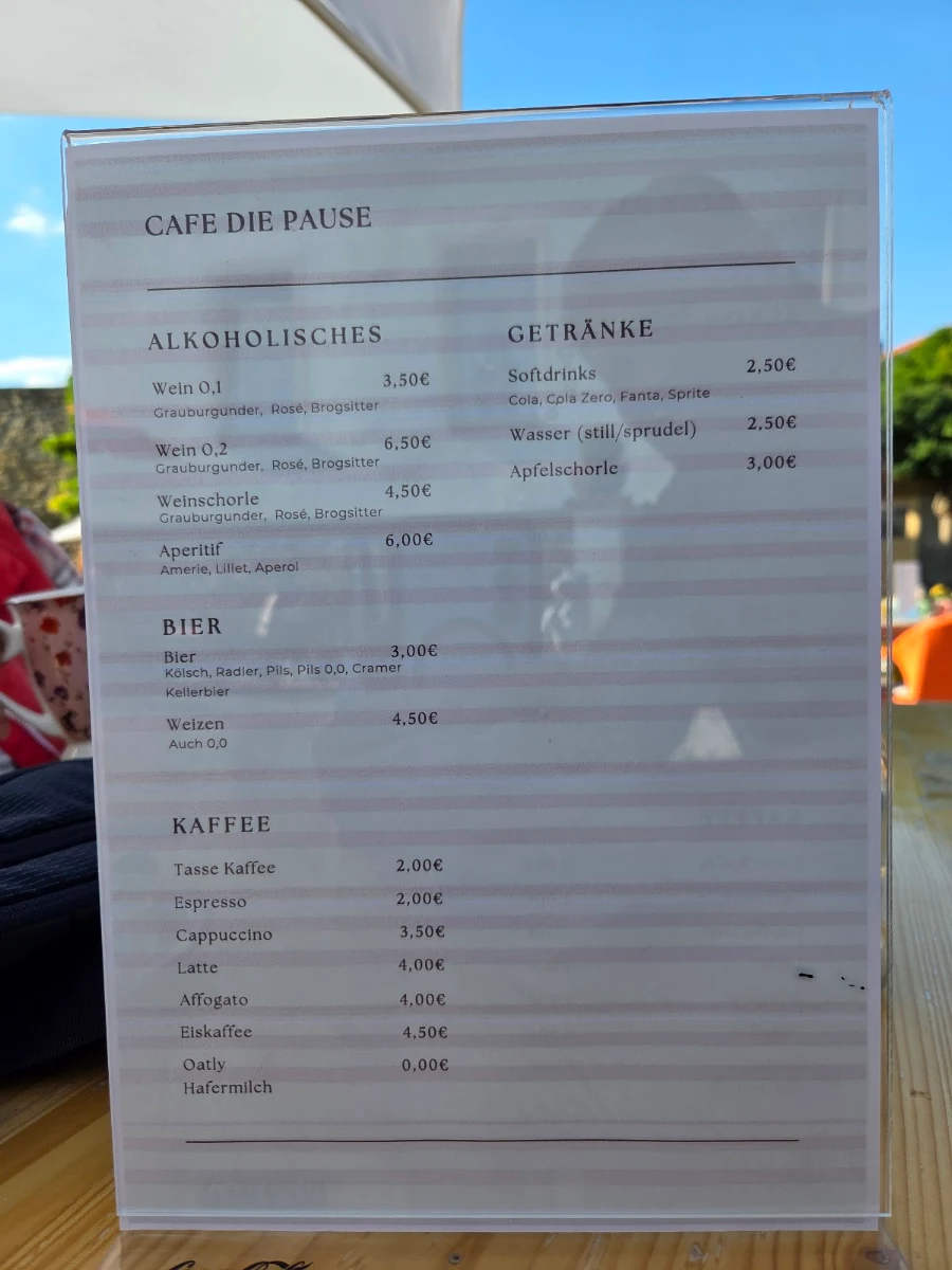 Speisekarte photo 2