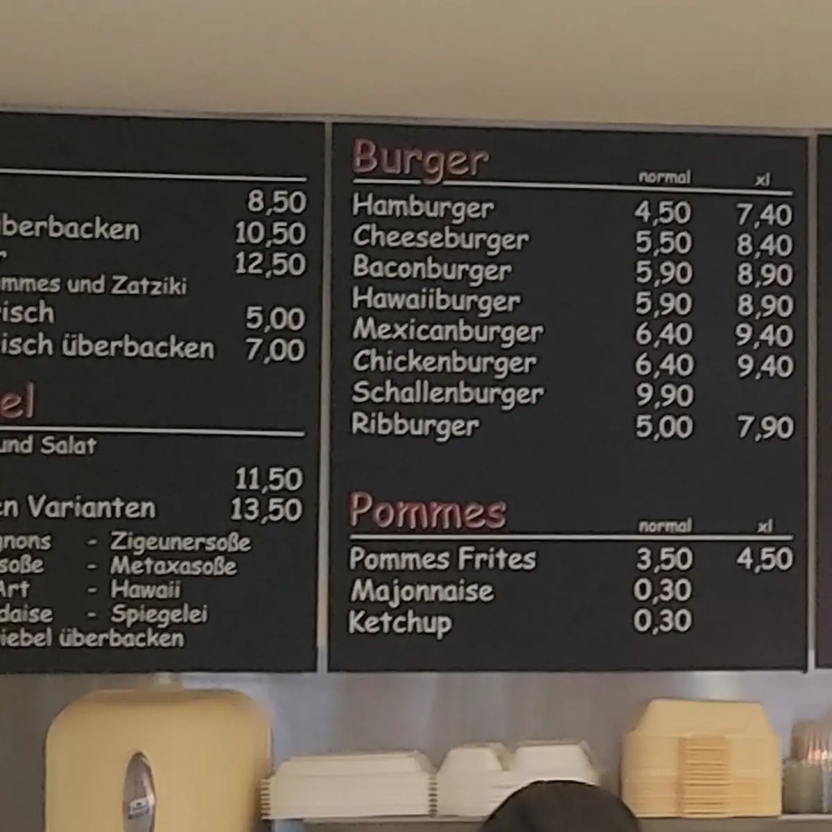 Speisekarte photo 2