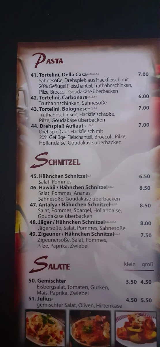 Speisekarte photo 2