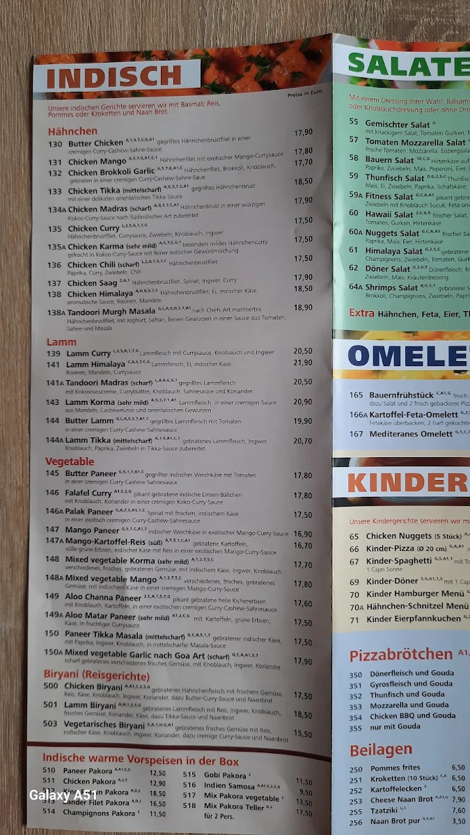 Speisekarte photo 2