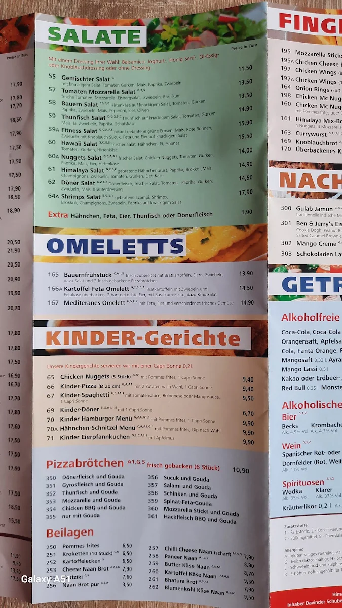 Speisekarte photo 3