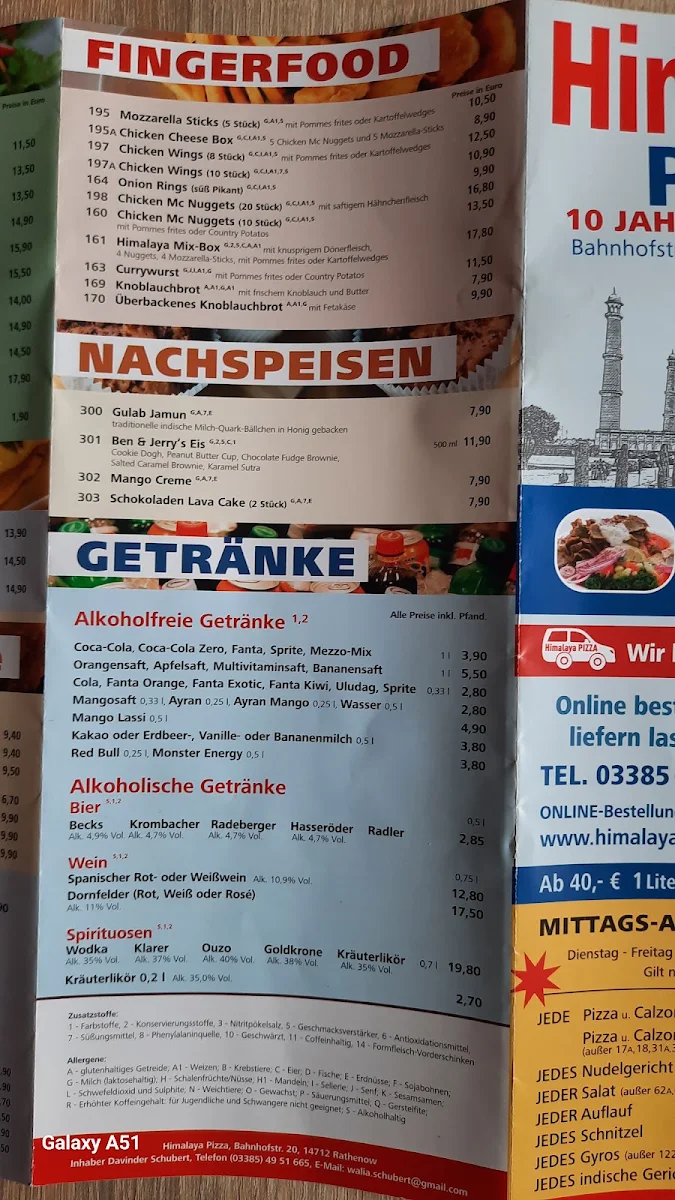 Speisekarte photo 5