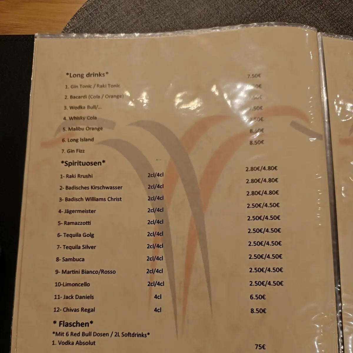 Speisekarte photo 1