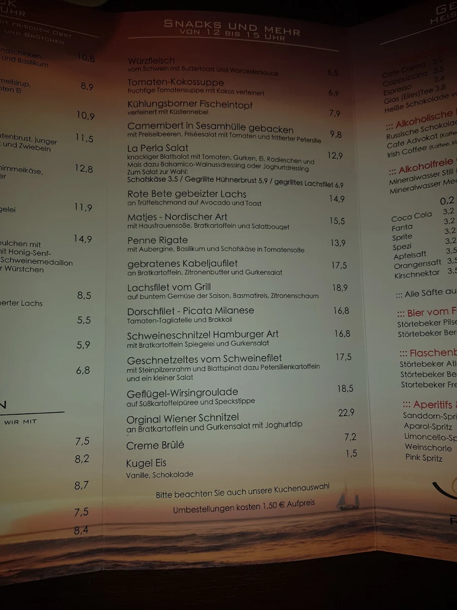 Speisekarte photo 3