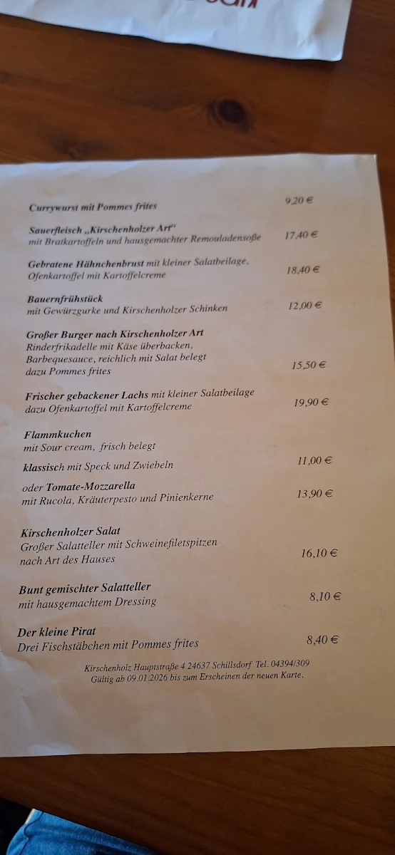 Speisekarte photo 1