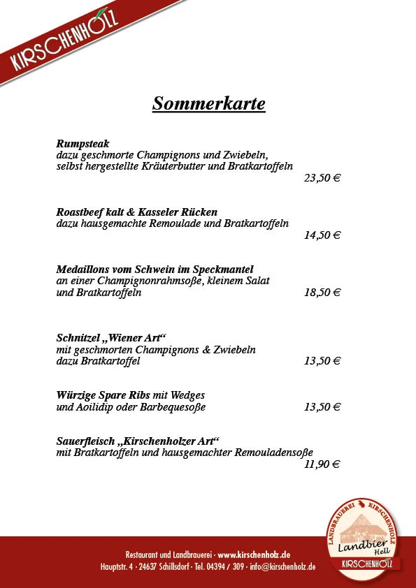 Speisekarte photo 4