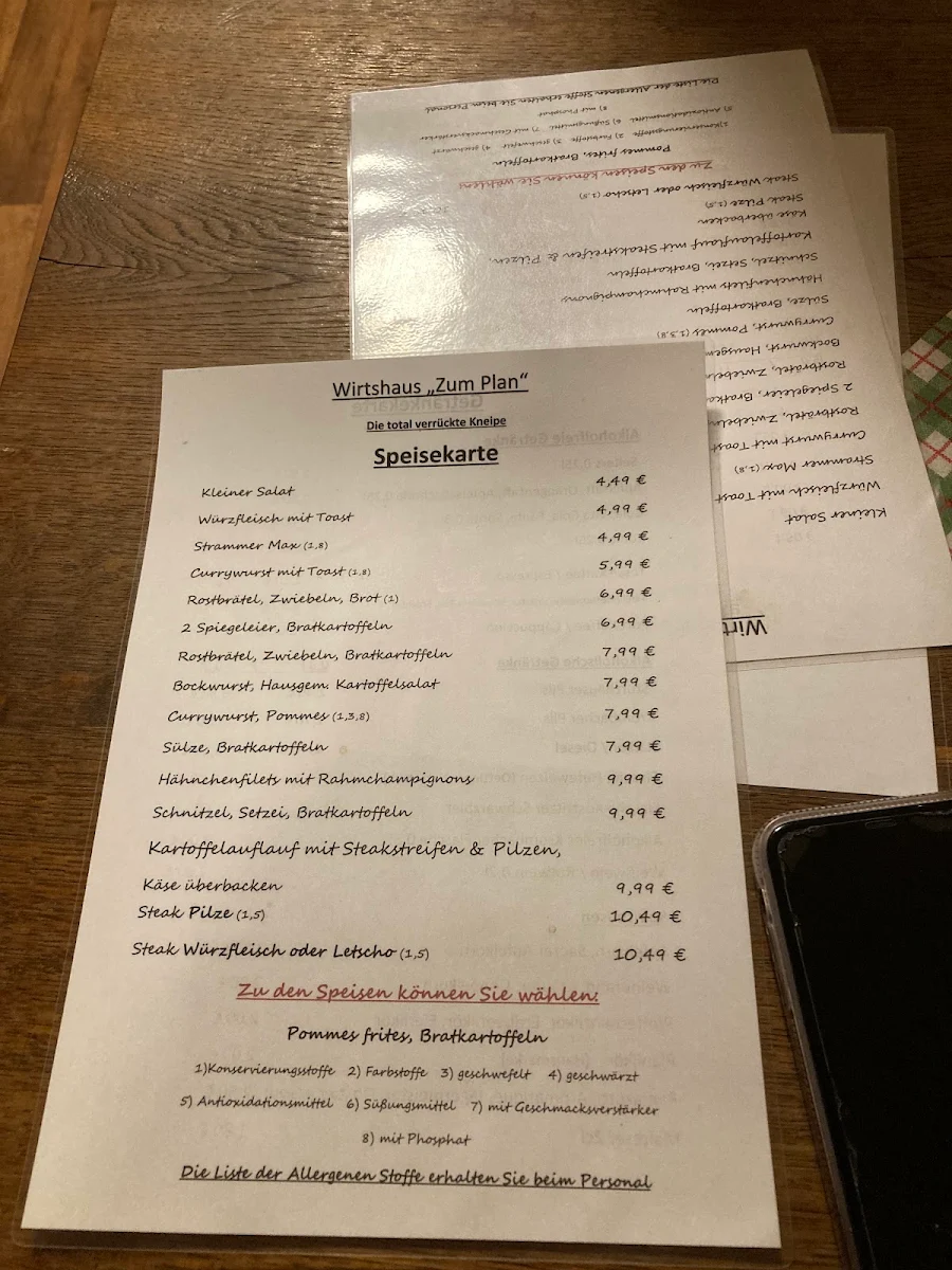 Speisekarte photo 1