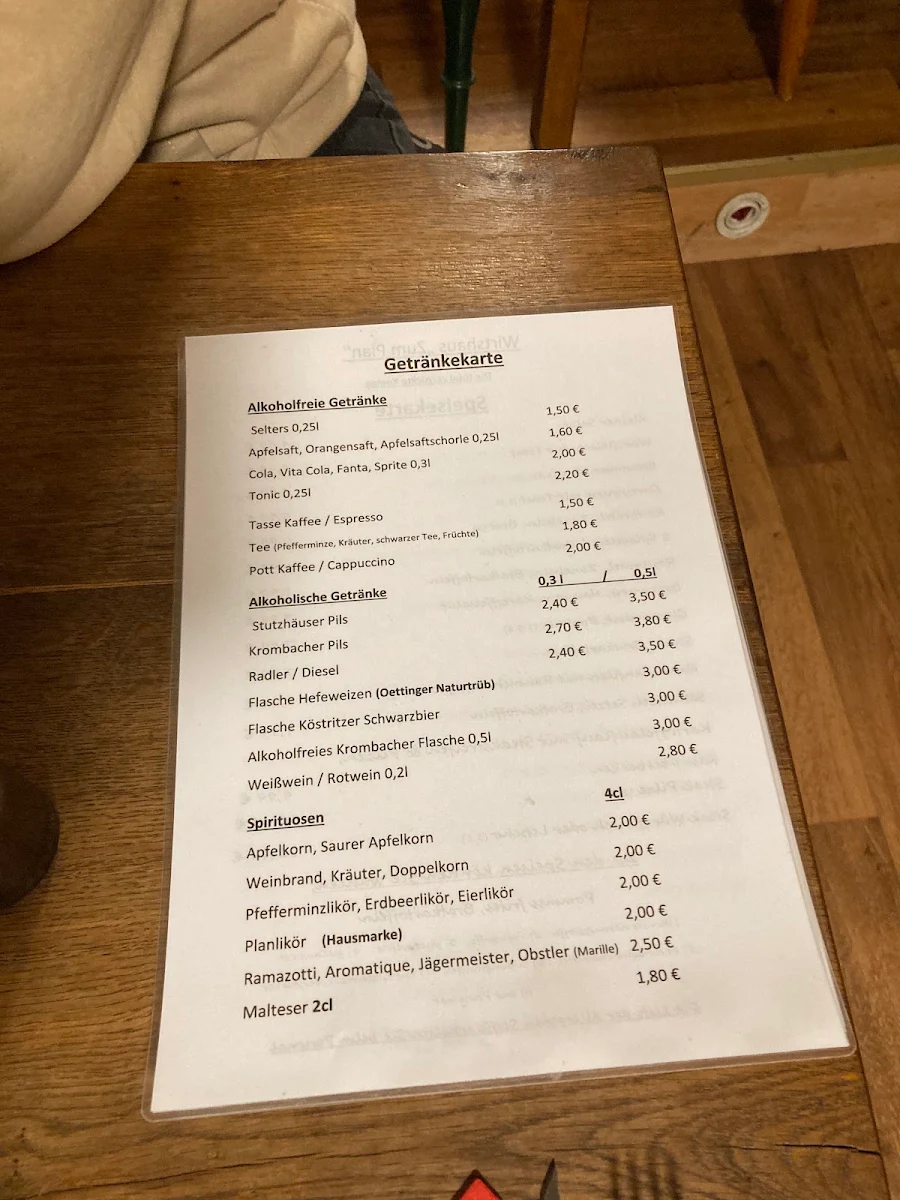 Speisekarte photo 2