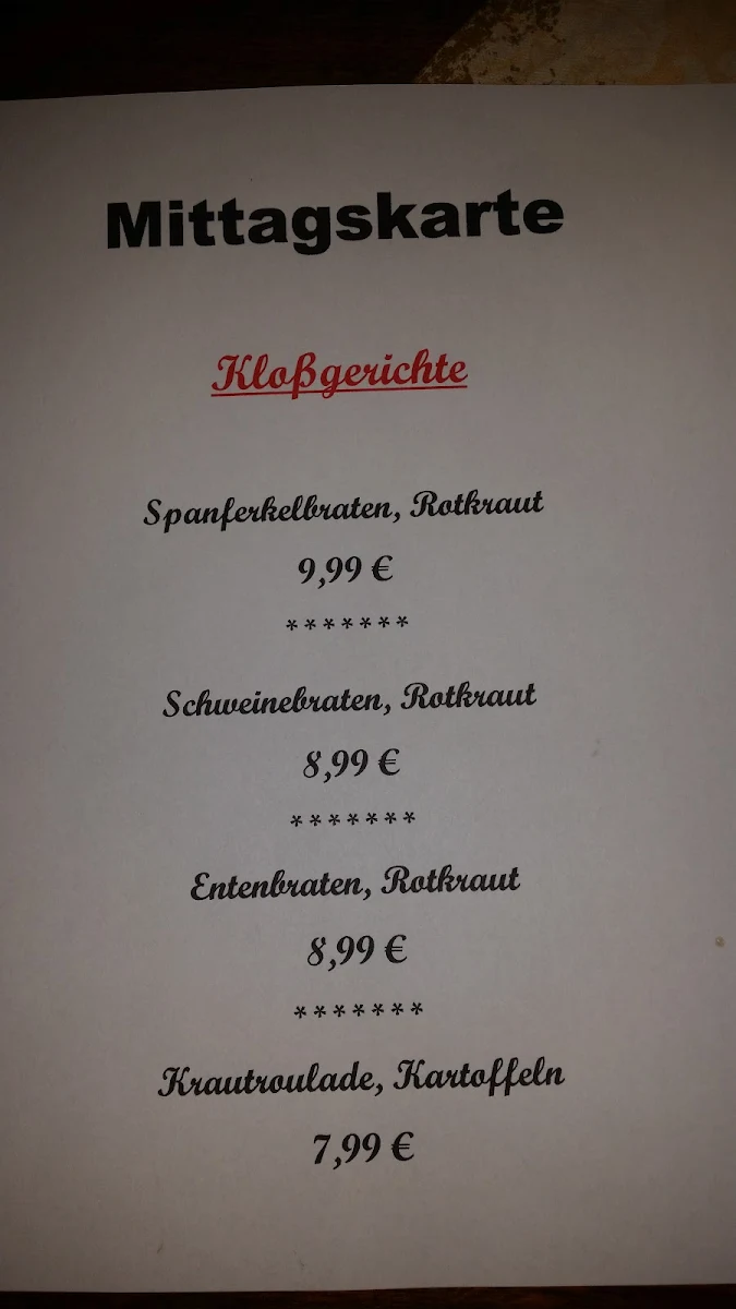 Speisekarte photo 5