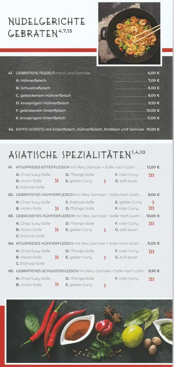 Speisekarte photo 2