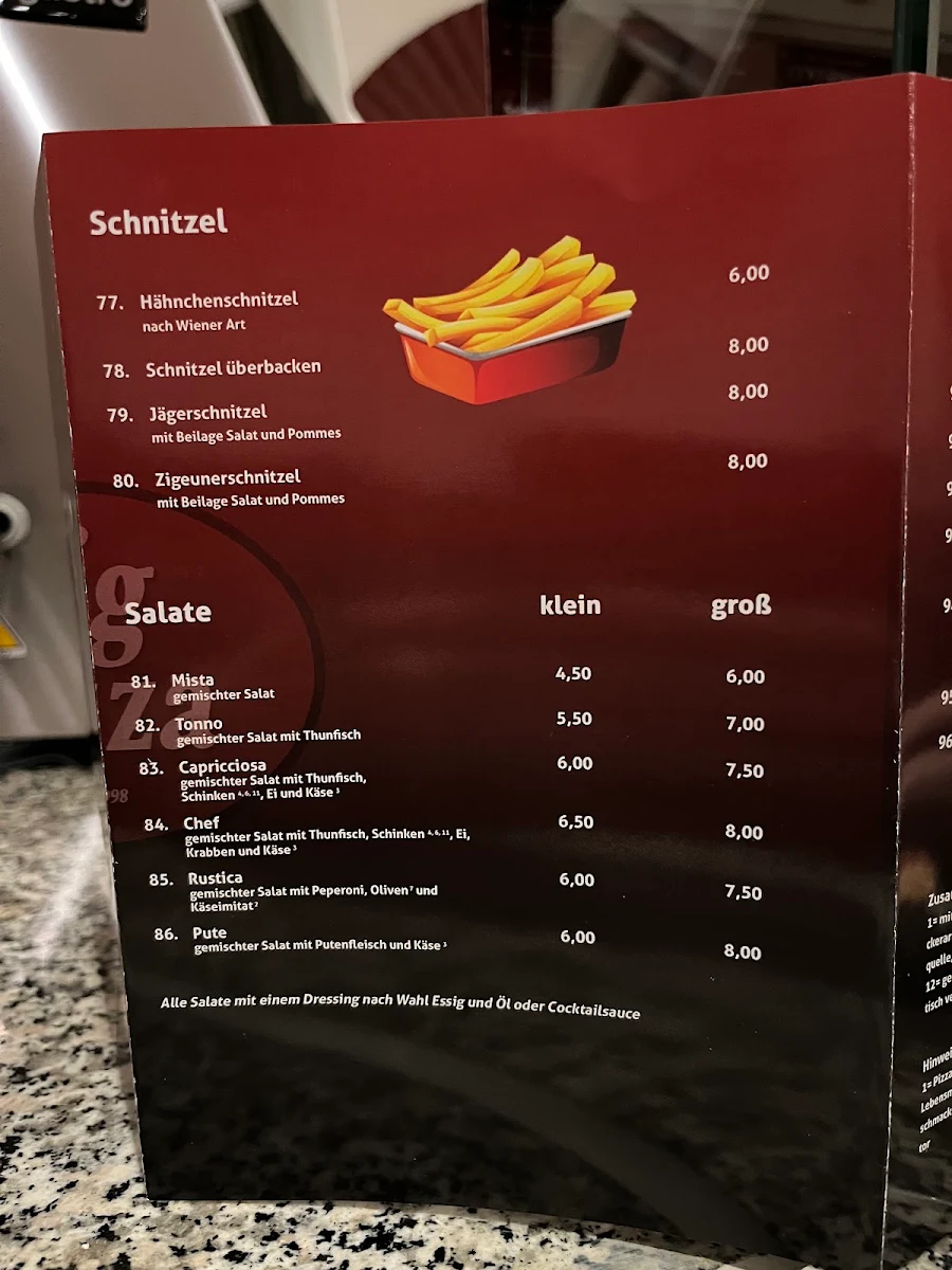 Speisekarte photo 5
