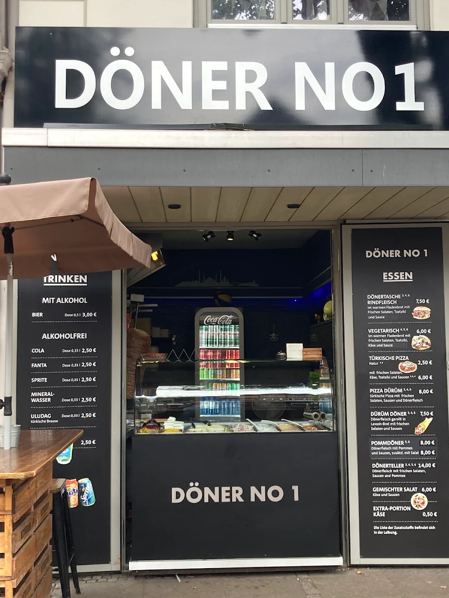 Speisekarte, Döner No 1