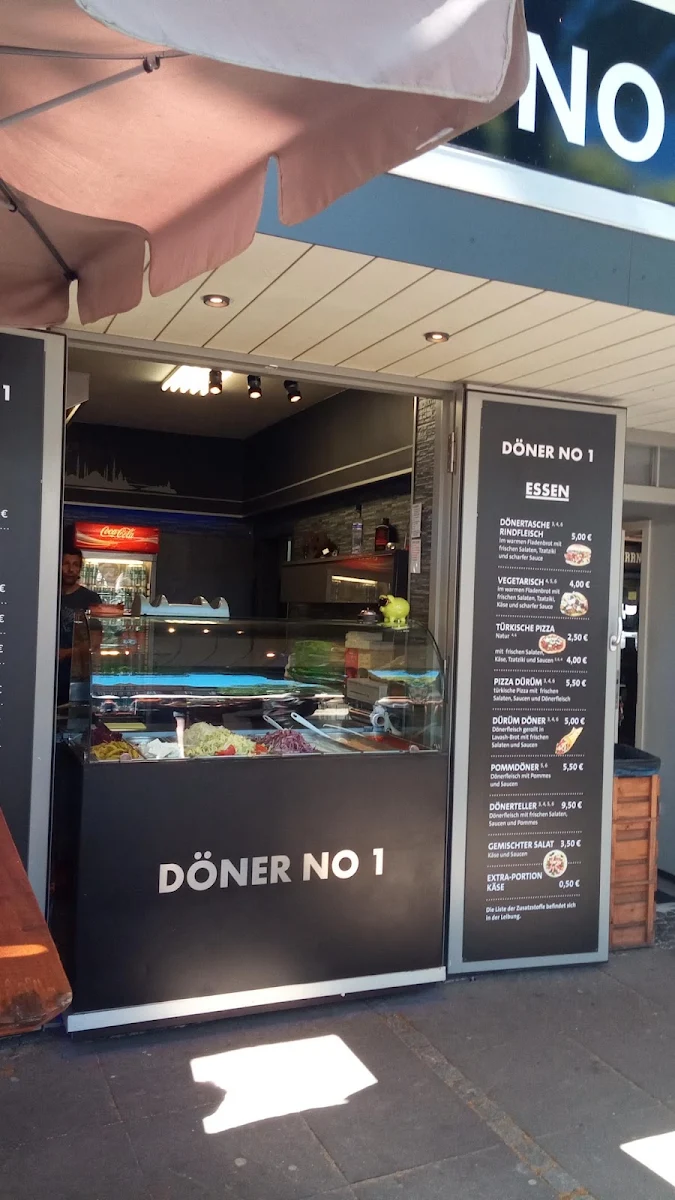Speisekarte, Döner No 1