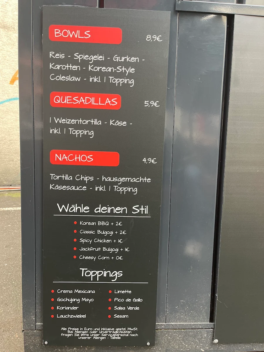 Speisekarte photo 1