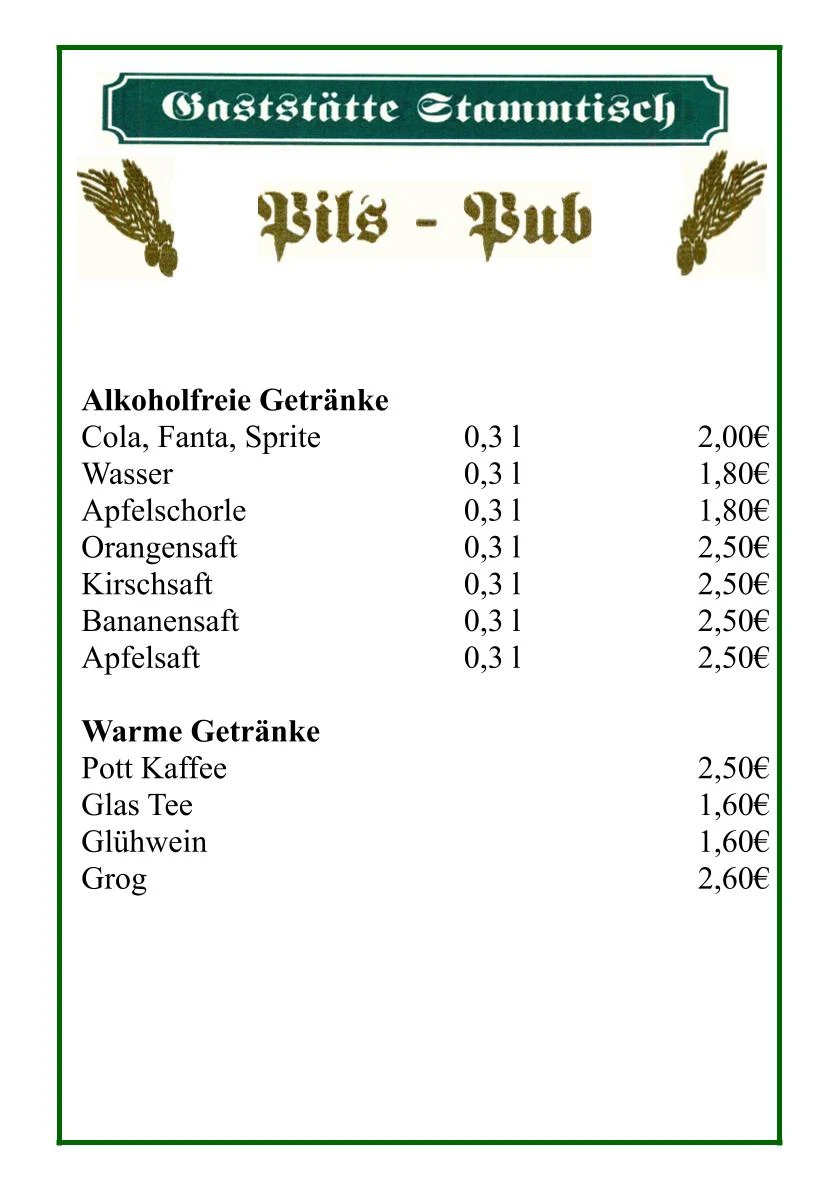 Speisekarte photo 2