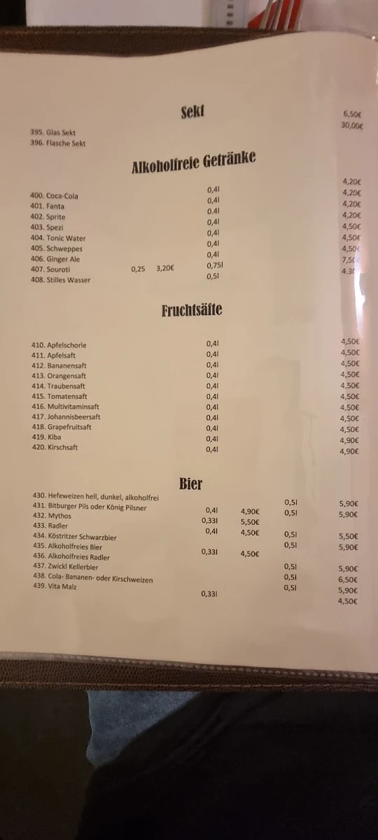 Speisekarte photo 3
