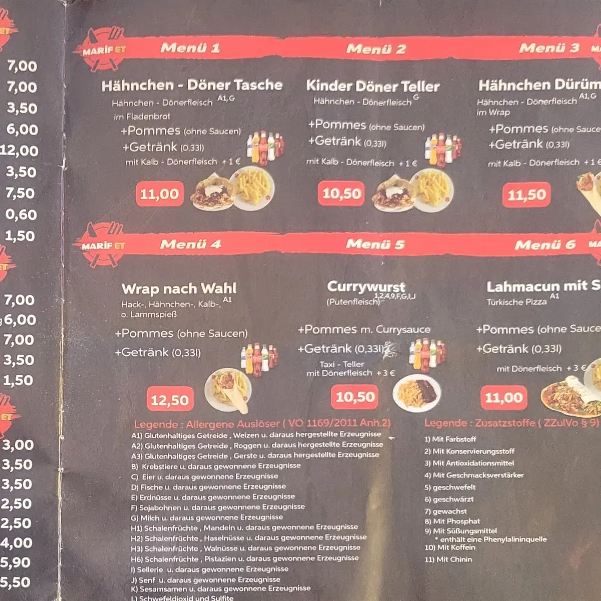 Speisekarte photo 2
