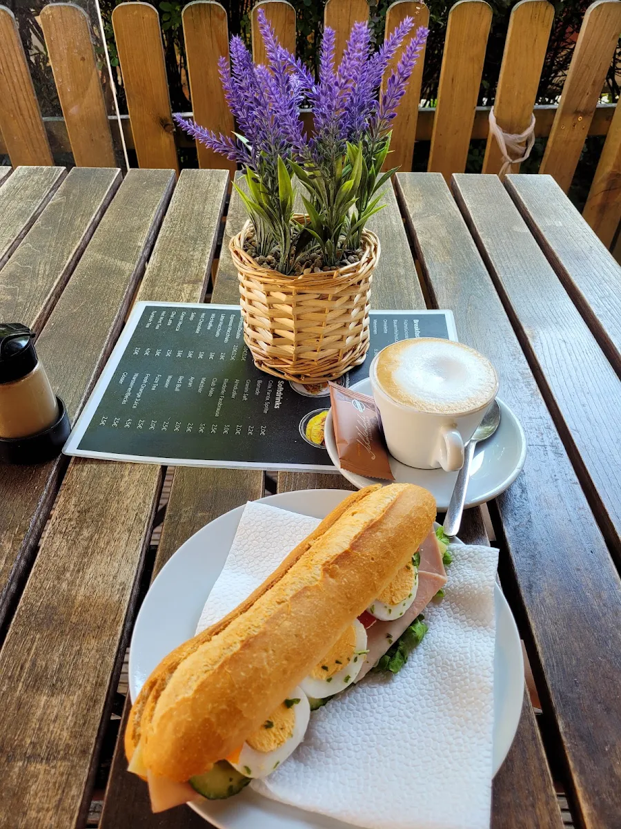 Speisekarte, Cafe Mediterrane