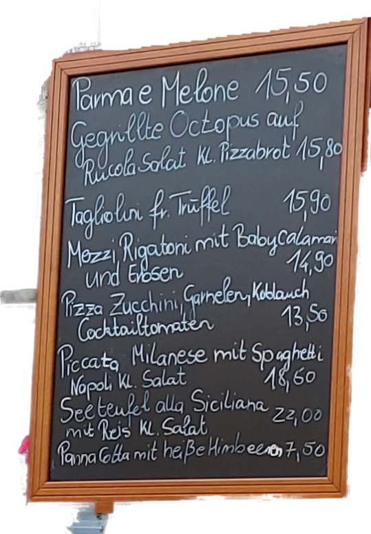 Speisekarte photo 1
