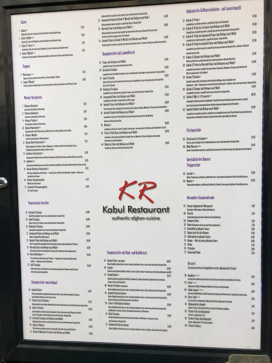 Speisekarte photo 6