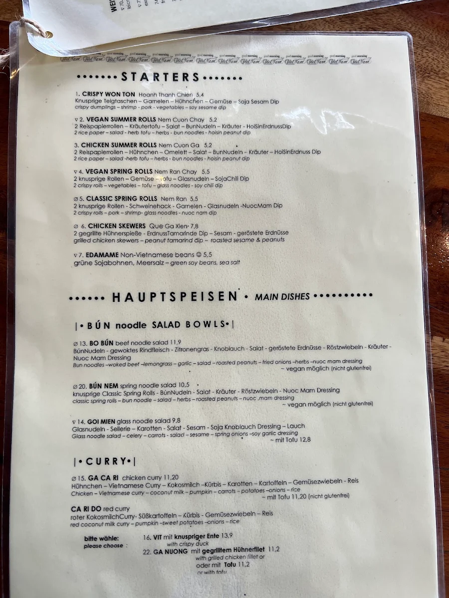 Speisekarte photo 6