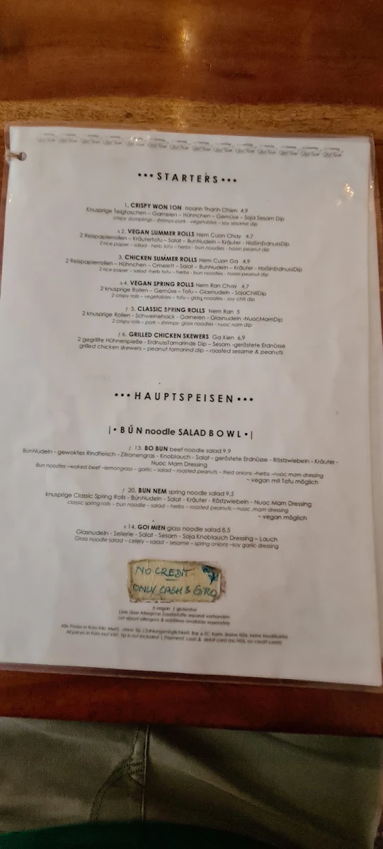 Speisekarte photo 7