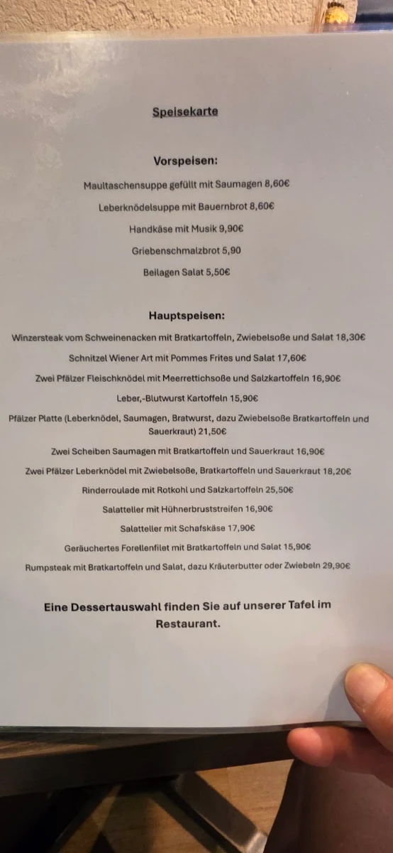 Speisekarte photo 2