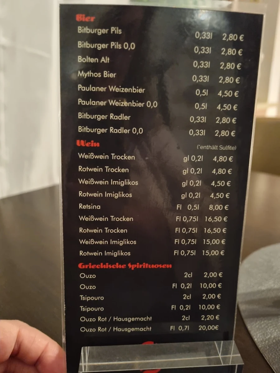 Speisekarte photo 1