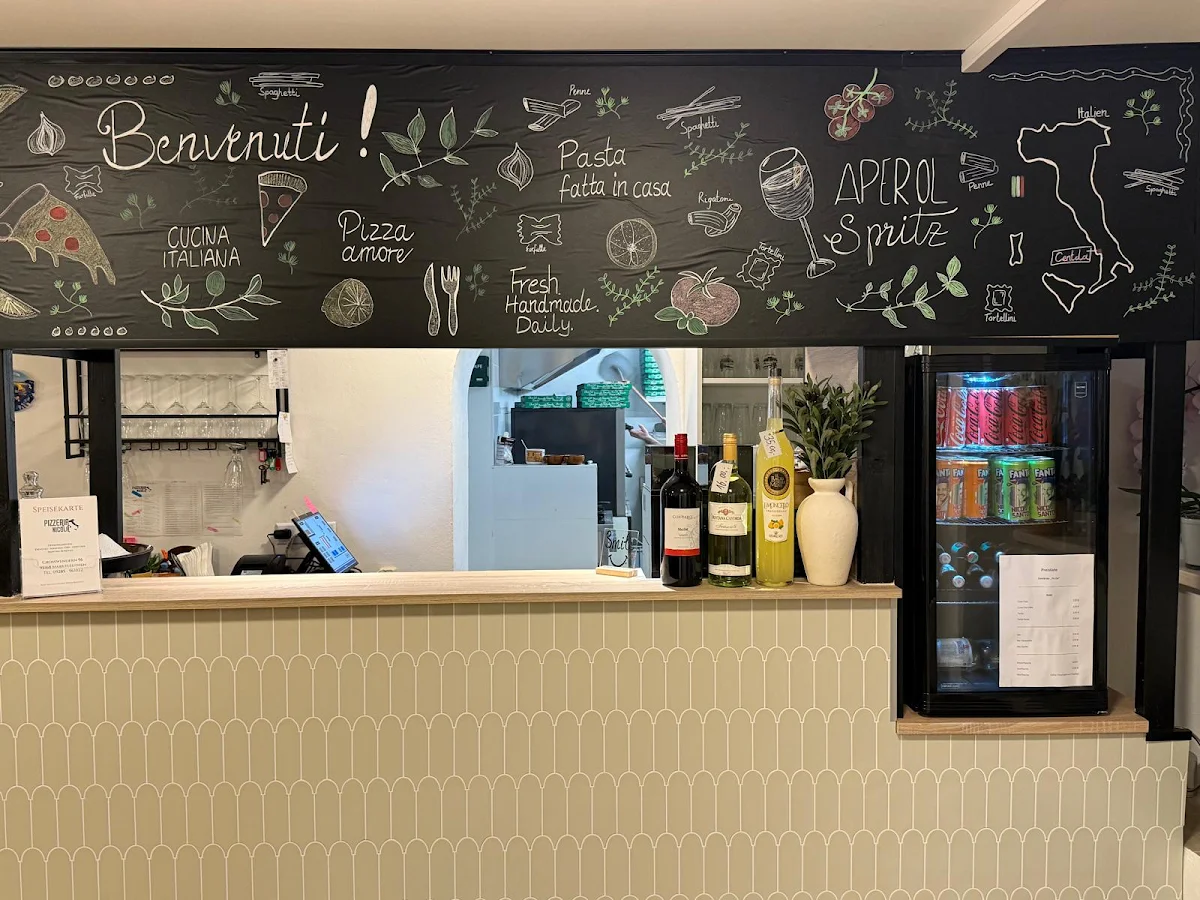 Speisekarte, Pizzeria Nicola