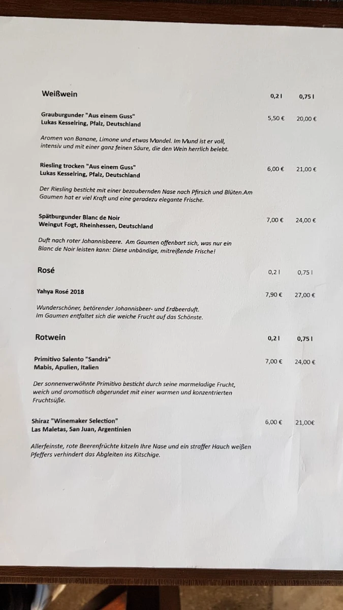 Speisekarte photo 7