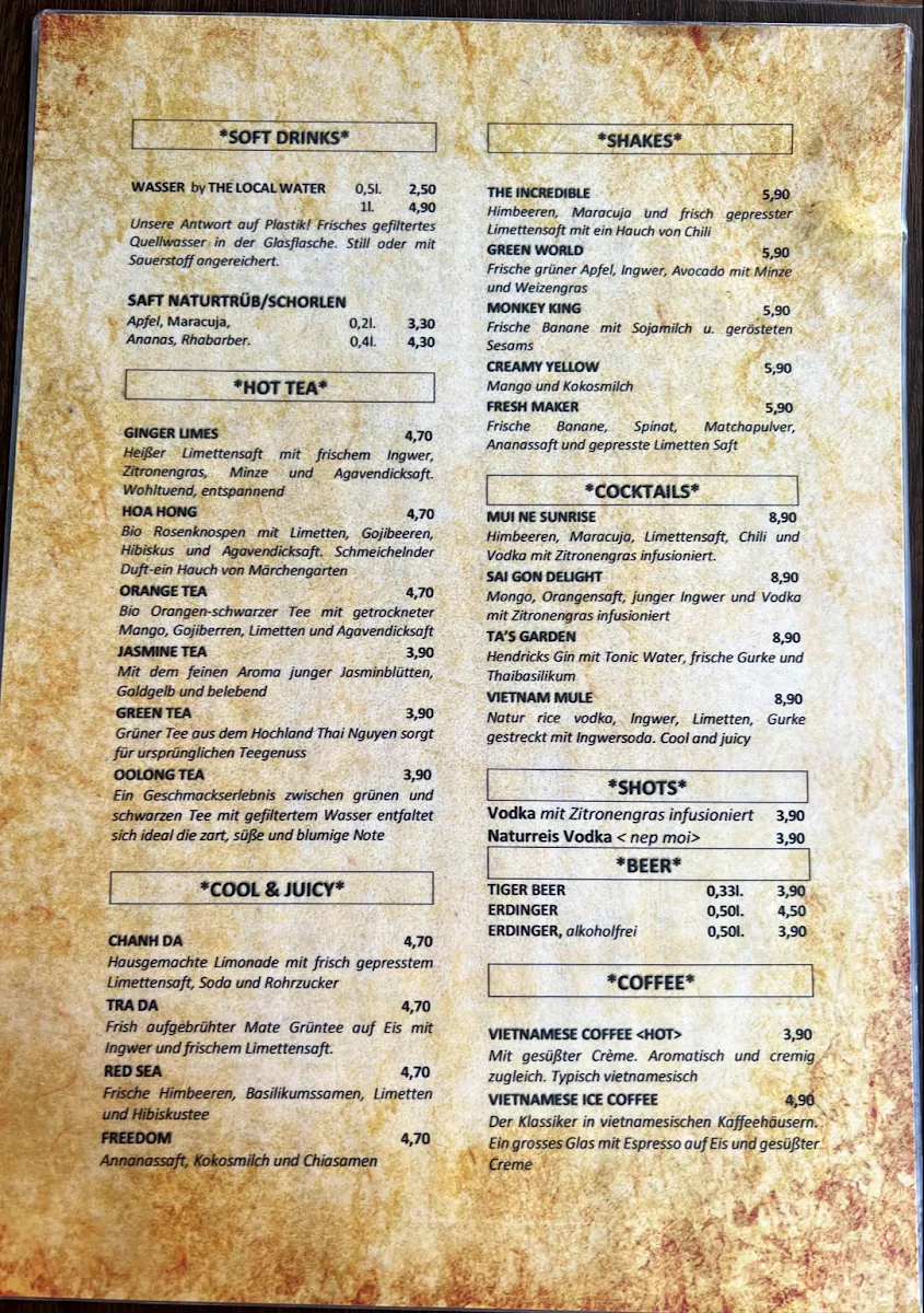 Speisekarte photo 8