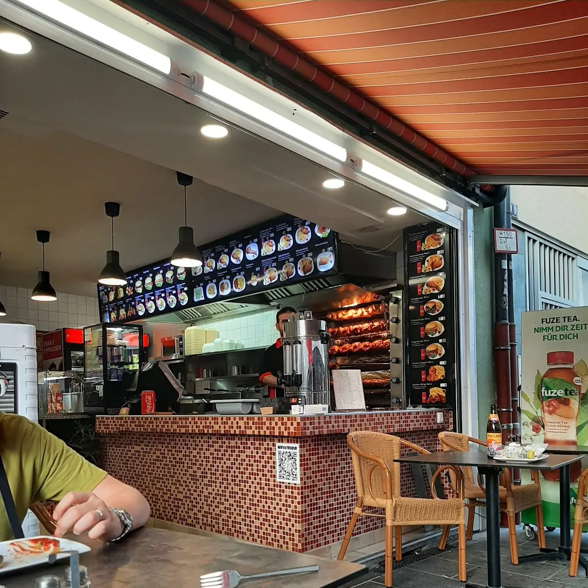 Atmosphäre, Palmen Grill