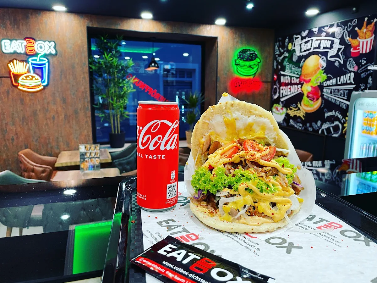 Speisekarte, EatBox Restaurant - Burger & Döner in Eichstätt
